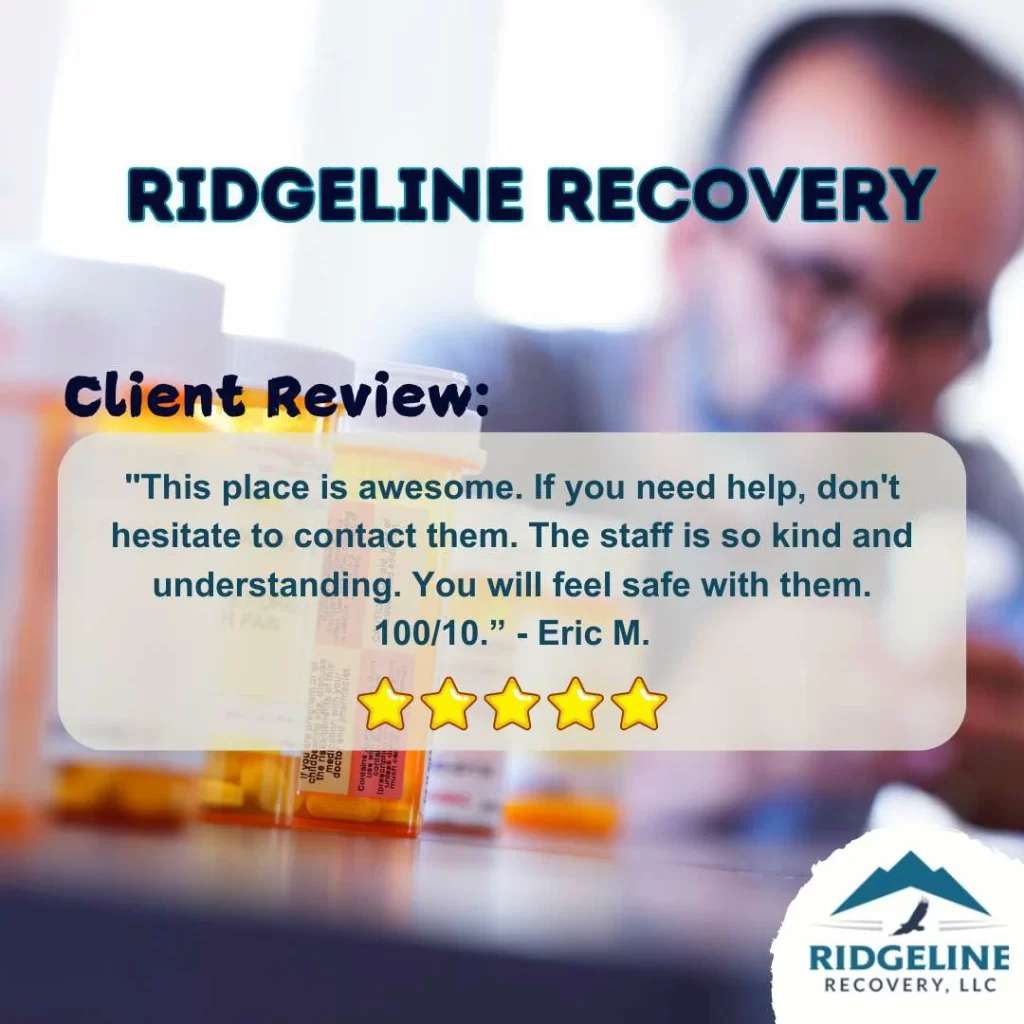 A client review on ridgeline recovery llc, addiction therapy services