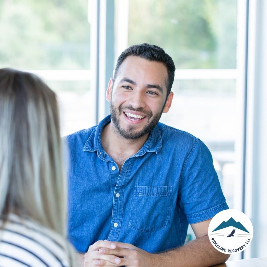 A group of individuals participating in a support circle at an addiction recovery center Columbus, focusing on emotional healing and personal growth.