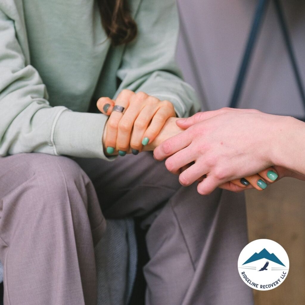 A holistic treatment session including meditation and mindfulness practices in an addiction treatment Columbus program.