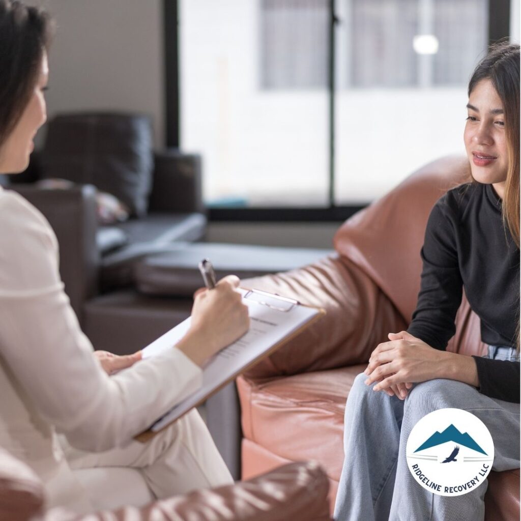 A patient receiving holistic therapy in a comprehensive alcohol and drug recovery program at an addiction treatment center in Columbus.