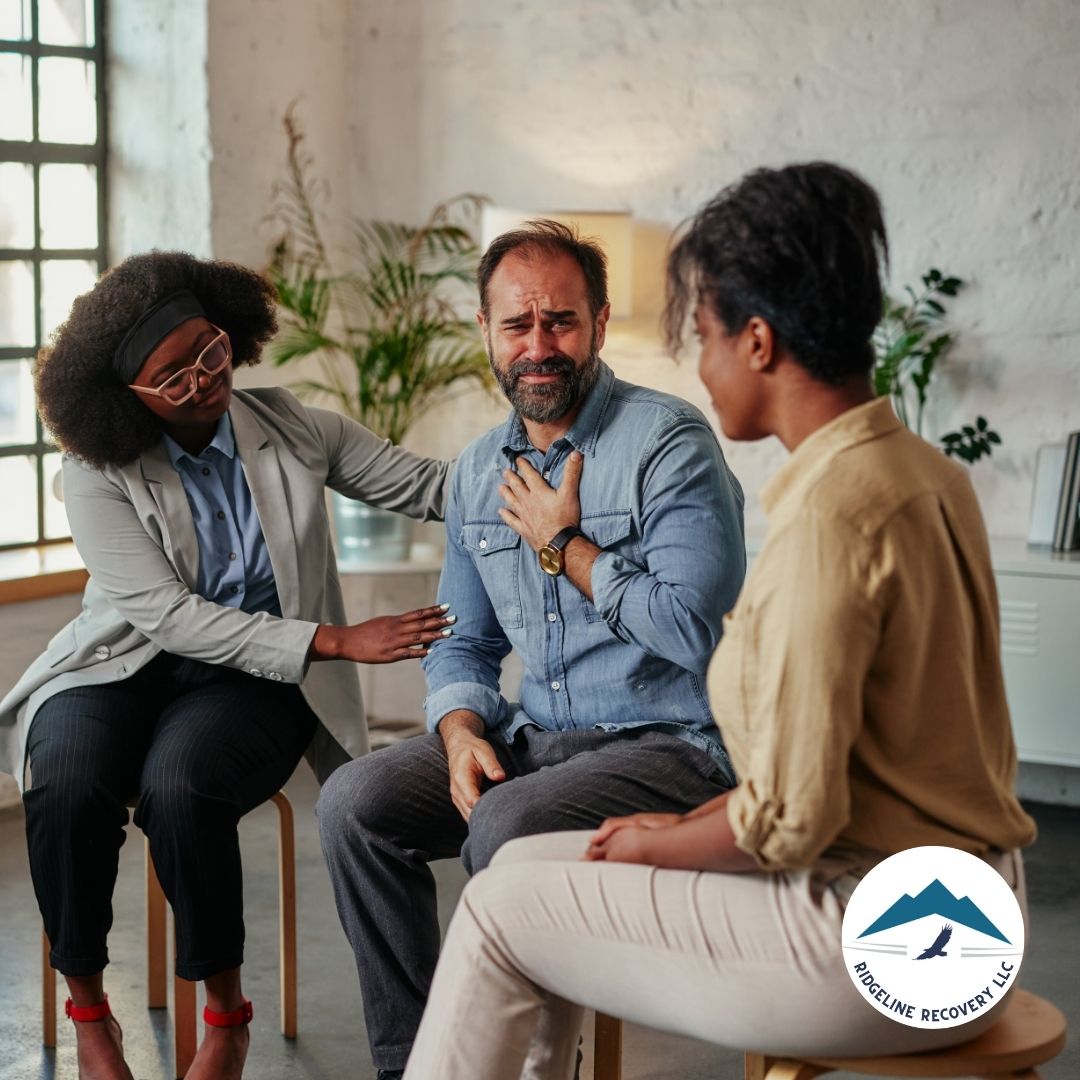 A patient attending an individualized counseling session focused on alcohol addiction recovery at an addiction treatment center in Columbus.