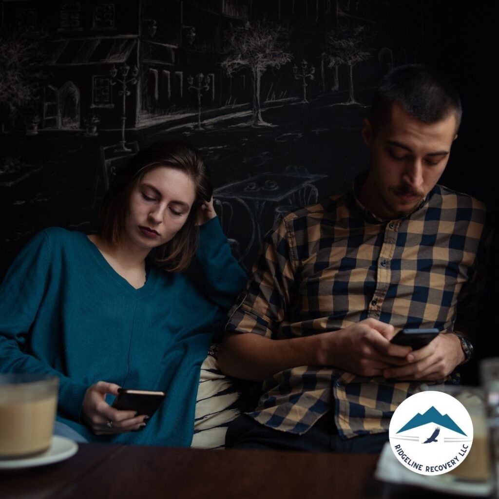 A counselor guiding an individual through stress management techniques as part of Addiction Recovery Columbus.