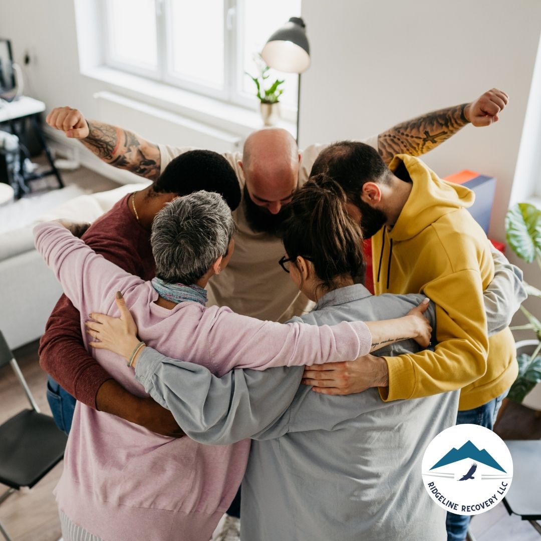 A group therapy session for Addiction Therapy in Ohio, encouraging peer support.