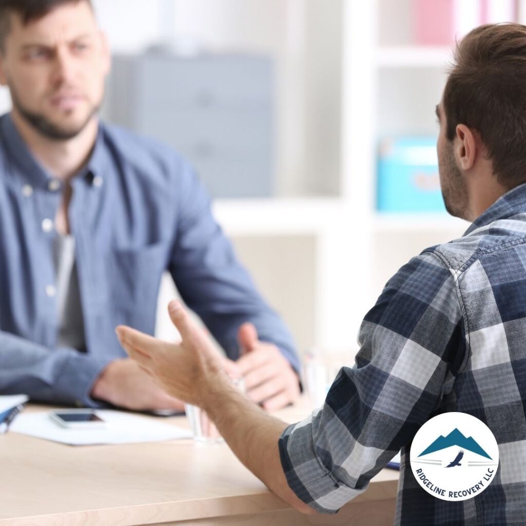 A calming therapy room designed for personalized treatment sessions in Addiction Therapy Services in Columbus, Ohio.