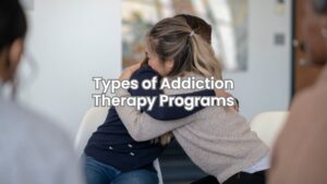 A therapist and client during in private addiction therapy programs session in Ohio.